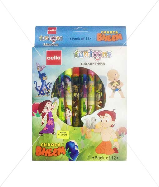 Cello Funtoons Chhota Bheem Colour Pens by StatMo.in