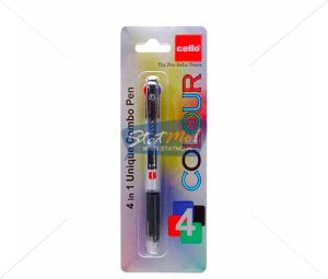 Cello 4 Colour Ball Pen 4 IN 1 by StatMo.in