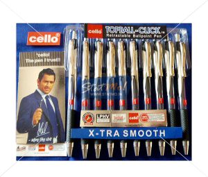 Cello Topball Click Ball Pens by StatMo.in