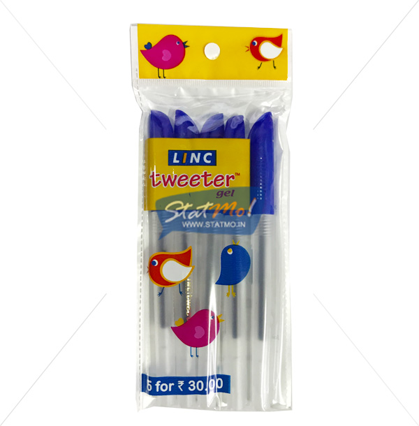 Linc Tweeter Gel Pens by StatMo.in