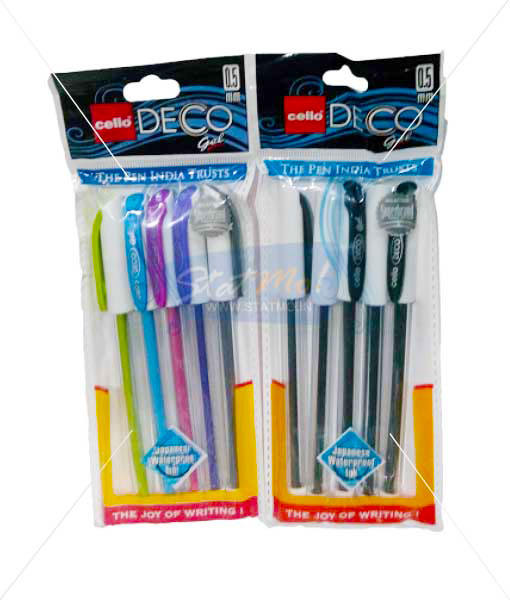 Cello Deco Gel Pens by StatMo.in