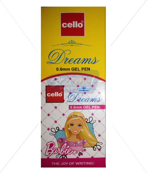 Cello Barbie Dreams Gel Pen by StatMo.in