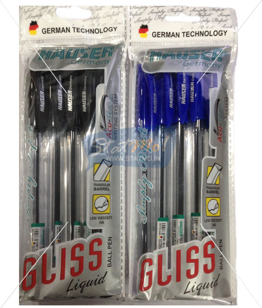 Hauser Gliss Liquid Ball Pens by StatMo.in