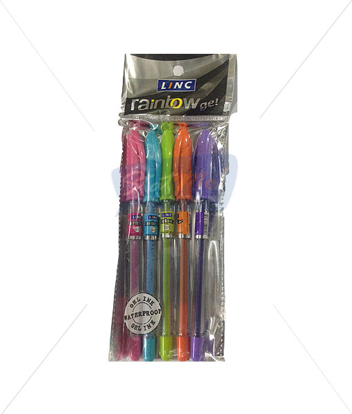 Linc Rainbow Gel Pens by StatMo.in