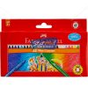 Faber Castell Wax Crayons Regular Long 24 Shade by StatMo.in