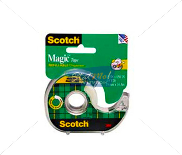 3M Scotch Magic Tape (With Dispenser) by StatMo.in