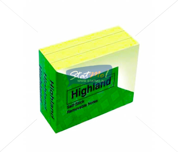 3M Highland Self Stick Removable Notes by StatMo.in