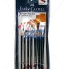 Faber Castell 7 Paint Brushes Synthetic Hair Flat Brush by StatMo.in