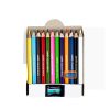 Camlin Colour Pencils Half Size 12 Shades by StatMo.in