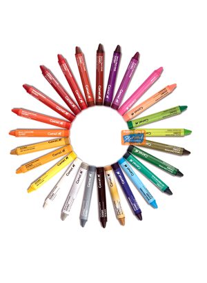 Camlin Jumbo Wax Crayons 24 + 2 Shades by StatMo.in