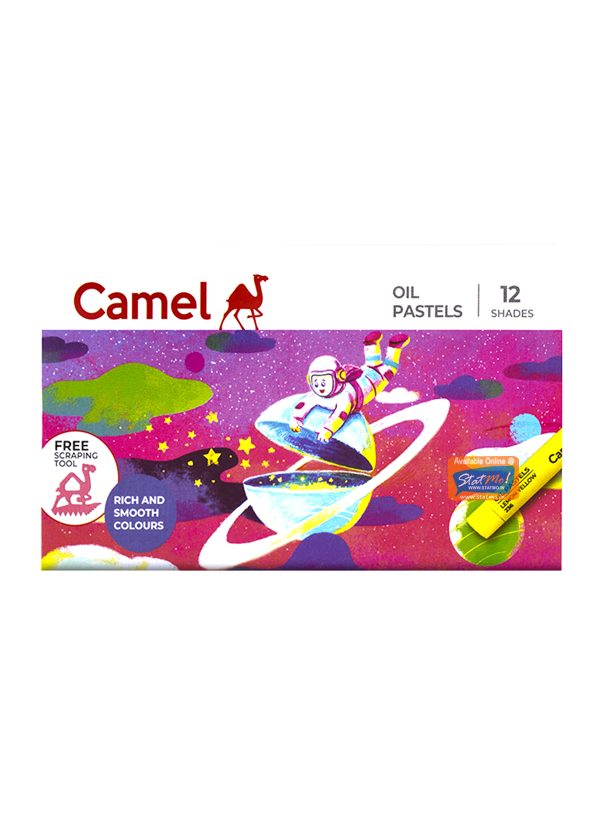 Camlin Oil Pastels 12 Shades by StatMo.in