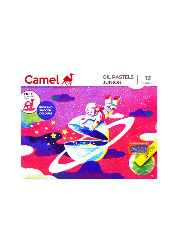 Camlin Oil Pastels Junior 12 Shades by StatMo.in