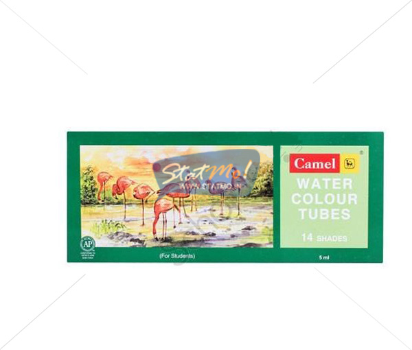 Camlin Students Water Colour Tubes 14 Shades by StatMo.in