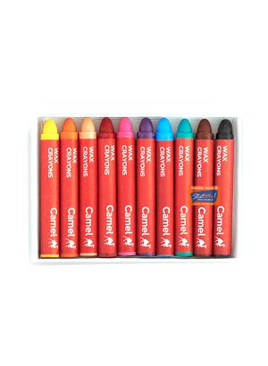 Camlin Wax Crayons 12 Shades by StatMo.in