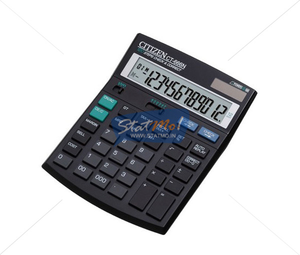 Citizen Calculator Check & Correct Series 12 Digit by StatMo.in