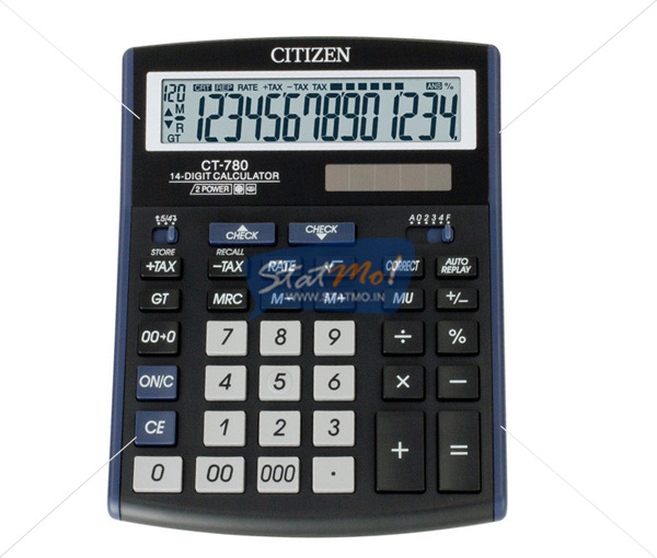 Citizen Calculator Check & Correct Series (14 Digits) by StatMo.in