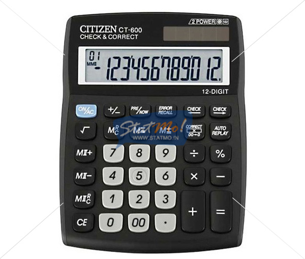 Citizen Calculator Check & Correct Series by StatMo.in