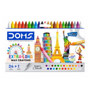 Doms Extra Long Wax Crayons 25 Shades by StatM.in