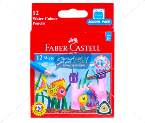 Faber Castell 12 Water Colour Pencils by statMo.in