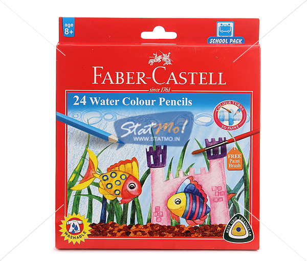 Faber Castell 24 Water Colour Pencils by StatMo.in