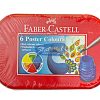 Faber Castell 6 Poster Colours Tin Pack by StatMo.in