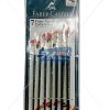 Faber Castell 7 Paint Brushes Synthetic Hair Round Brush by StatMo.in