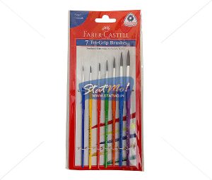 Faber Castell 7 Tri Grip Brushes by StatMo.in