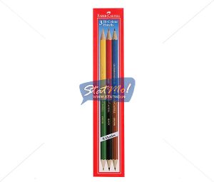 Faber Castell BI Colour Pencil 3/6 Shades by StatMo.in