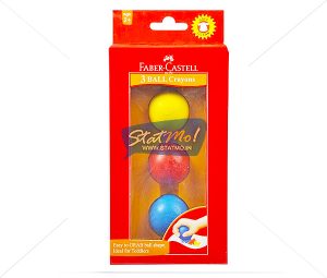 Faber Castell Ball Plastic Crayons by StatMo.in