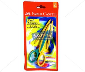 Faber Castell Scissors Craft Set of 2 Cut by StatMo.in