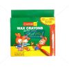 Camlin Extra Long Wax Crayon 12 Shades by StatMo.in