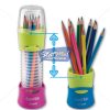 Maped Color Pencil (12 Pencils In Retractable Pot) by StatMo.in