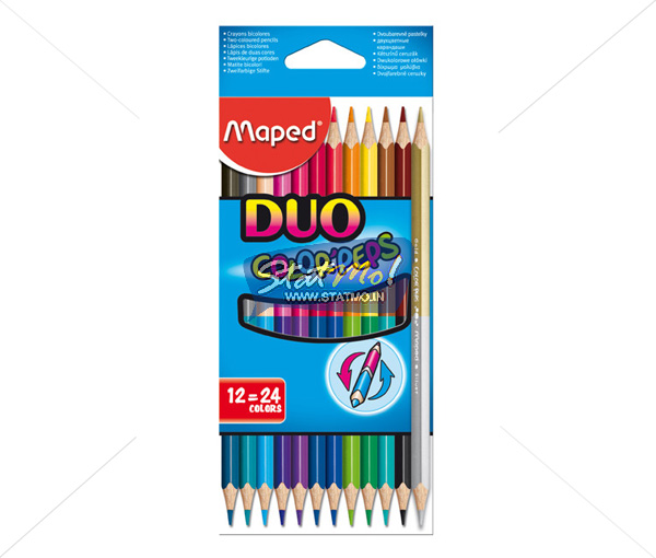 Maped Color – Peps Duo (24 Coloures) by StatMo.in