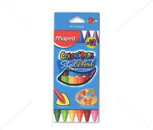 Maped Oil Pastel In Box of 12 by StatMo.in