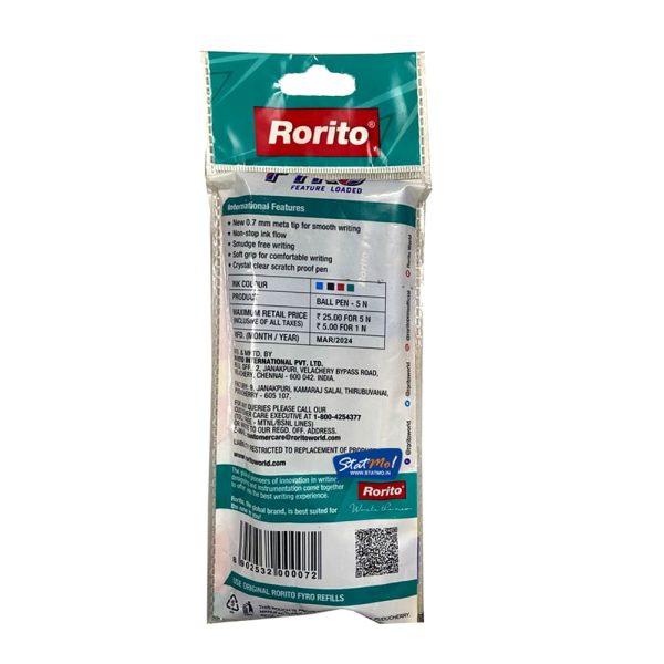 Rorito Fyro Ball Pens by StatMo.in