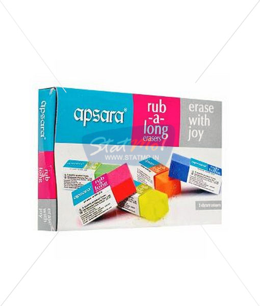 Apsara Long Erasers Big by StatMo.in