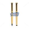 Submarine Aspire Gold Ball and Roller Pen Set by StatMo.in