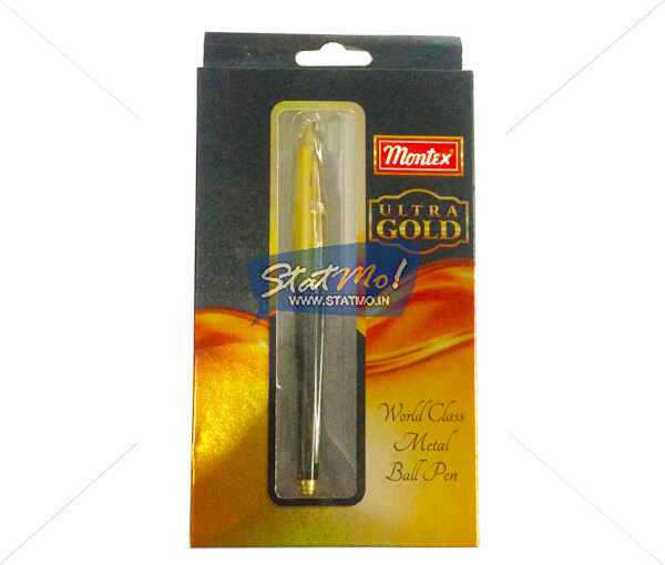 Montex Ultra Gold Ball Pen by StatMo.in