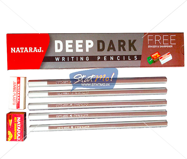 Nataraj Deep Dark Pencils by StatMo.in