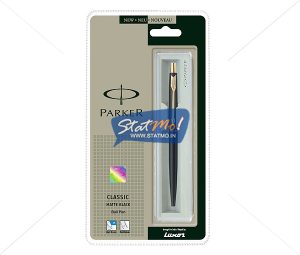 Parker Classic Matte Black GT Ball Pen by StatMo.in