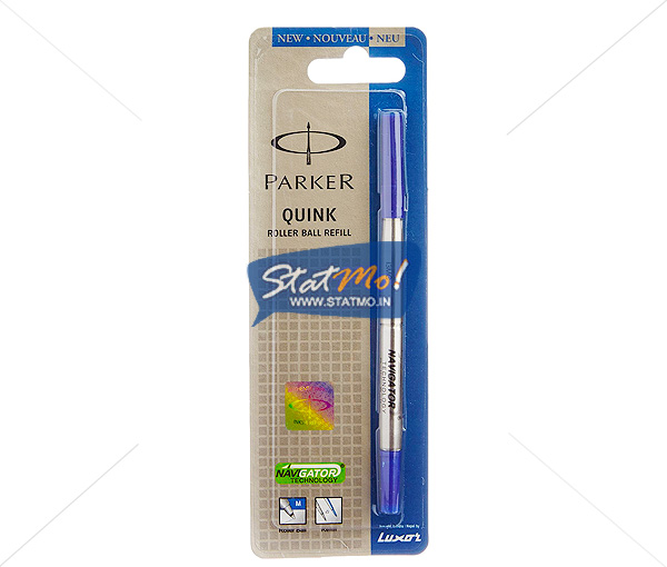 Parker Quink Medium Roller Ball Pen Refill by StatMo.in