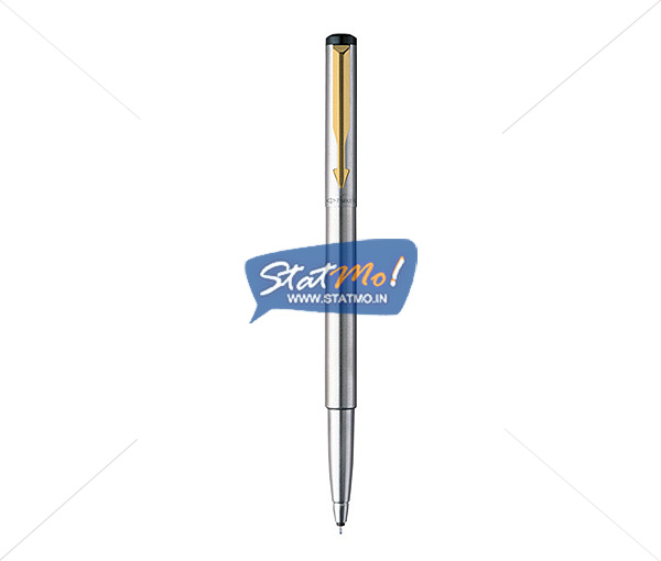 Parker Vector Stainless Steel GT Roller Ball Pen by StatMo.in