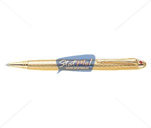 Pierre Cardin Regent Bright Gold Ball Pen by StatMo.in