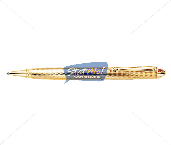 Pierre Cardin Regent Bright Gold Ball Pen by StatMo.in