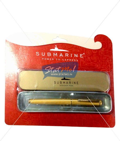 Submarine Glider Gold Roller Pen by StatMo.in