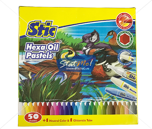 Stic Colorstix Hexa Oil Pastels by StatMo.in