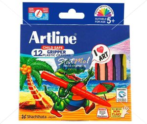 Artline Gripper Plastic Crayons by StatMo.in