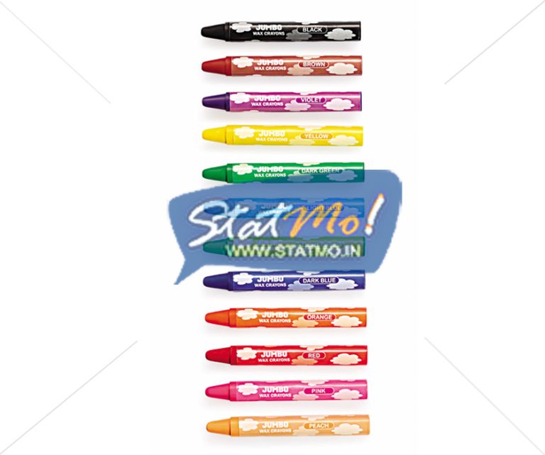 Artline Wax Crayon Jumbo 12 Shades by StatMo.in