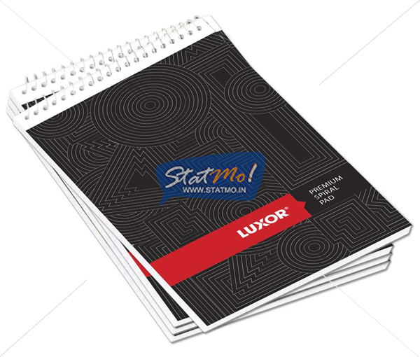 Luxor Premium Spiral Pad Notebook by StatMo.in