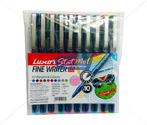 Luxor Fine Writer Assorted Colour by StatMo.in